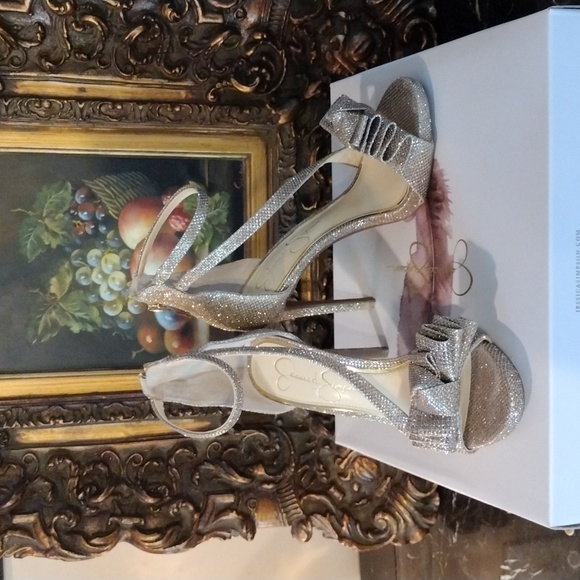 Jessica Simpson sparkle Sandals SOLD, SOLD, SOLD SOLD - Picture 2 of 12